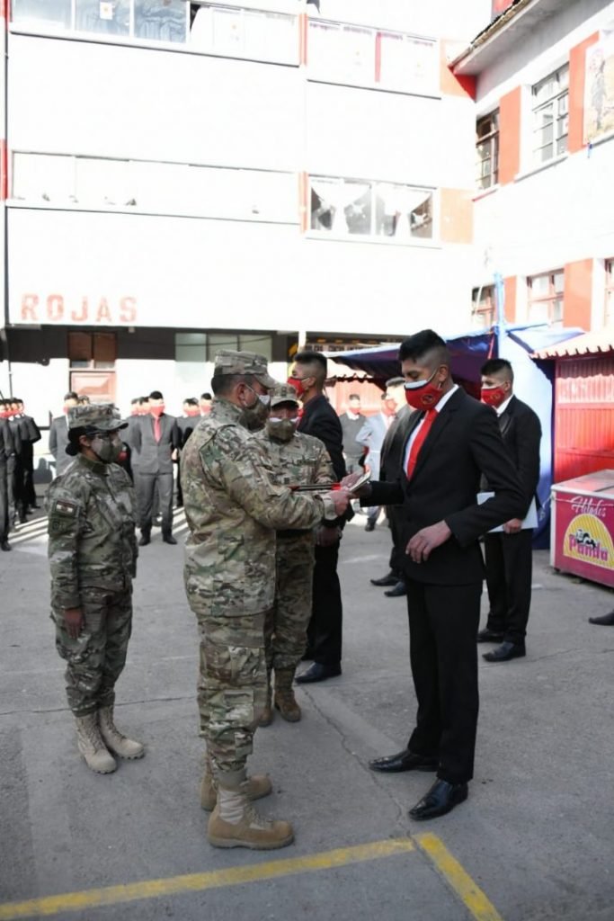 Licenciamiento de soldados del segundo Escalón 2019 del Regimiento Colorados de Bolivia
