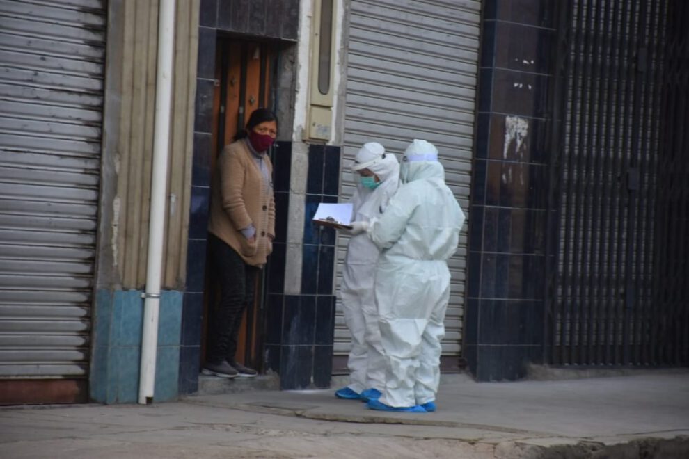 Rastrillaje sanitario en El Alto detecta casos positivos de Covid-19