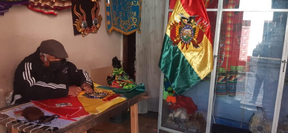 Bordadores en Arte Nativo afectados por la pandemia del Covid-19