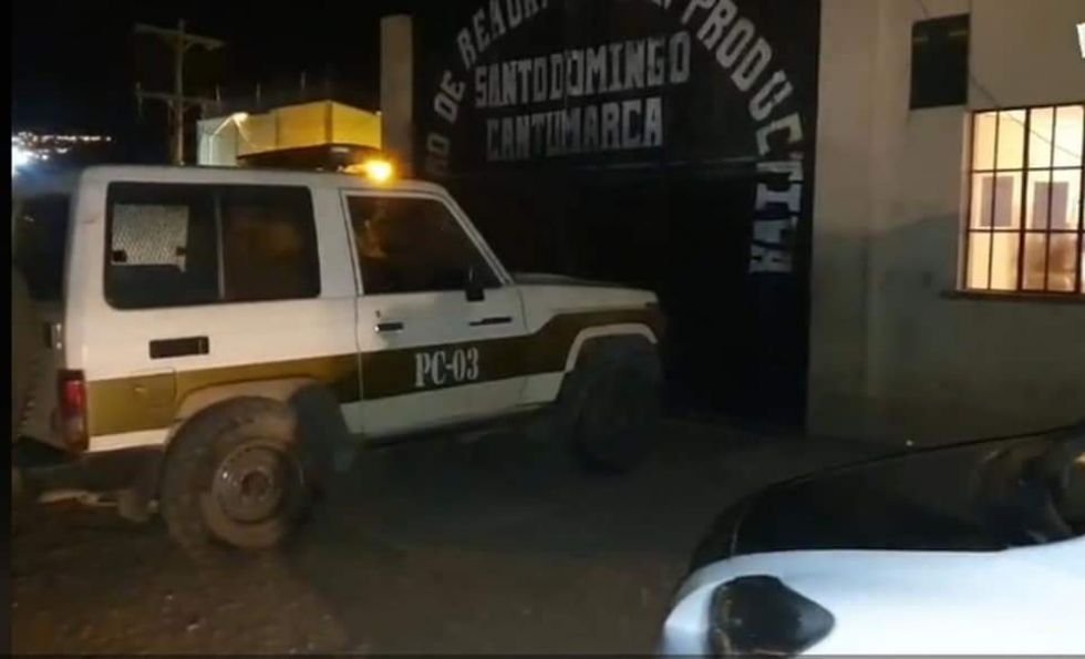 Fuga de reos en Cantumarca