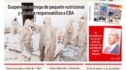 Edición PDF La Patria del 14 de julio de 2020
