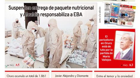 Edición PDF La Patria del 14 de julio de 2020