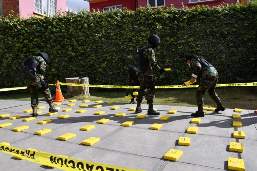 Incautación de cocaína en operativos de la Felcn en La Paz