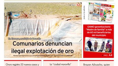 Edición PDF La Patria del 16 de julio de 2020