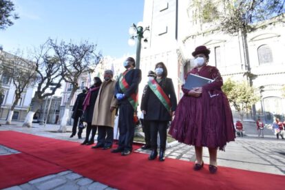 Actos conmemorativos por los 211 años de la gesta libertaria en La Paz