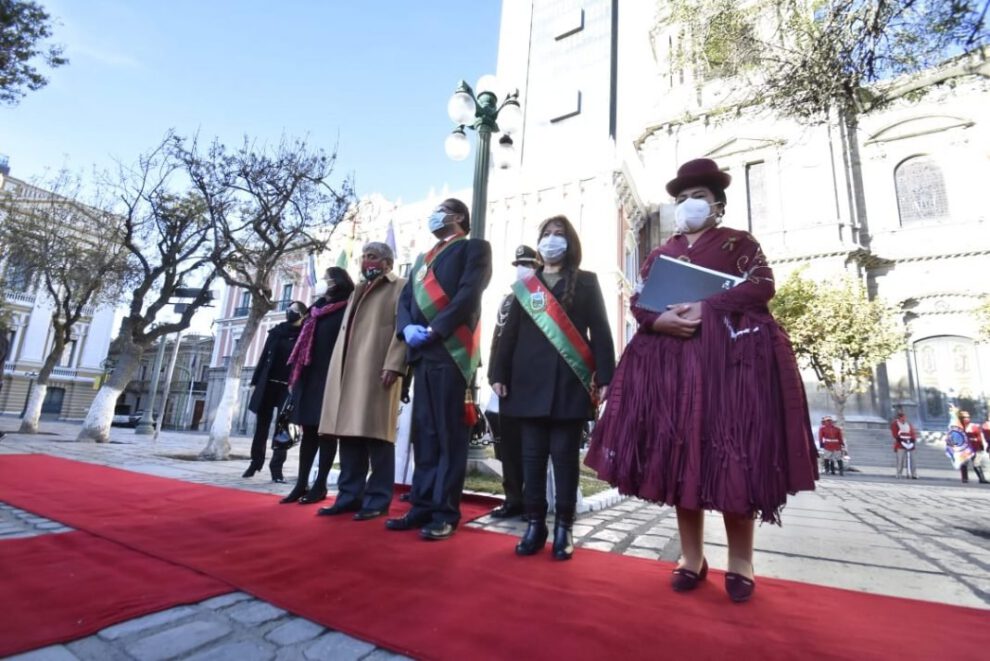 Actos conmemorativos por los 211 años de la gesta libertaria en La Paz