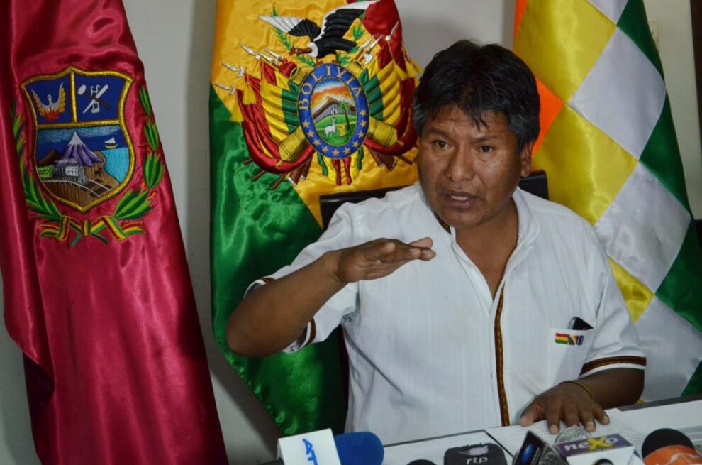 Víctor Hugo Vásquez imputado por destrucción de bienes del estado