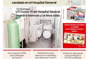 Edición PDF La Patria del 17 de julio de 2020