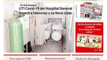 Edición PDF La Patria del 17 de julio de 2020