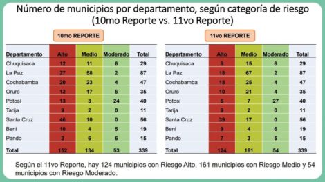 Índice de Riesgo Municipal Covid-19 en Bolivia