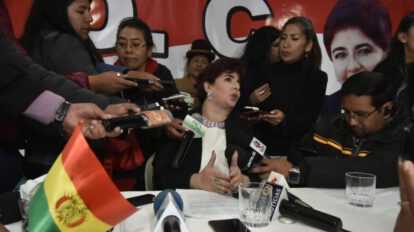 Paola Barriga renuncia a ser candidata a la vicepresidencia