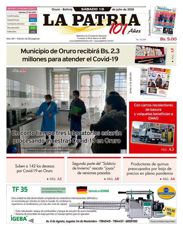 Edición PDF La Patria