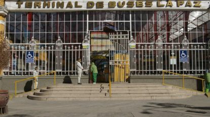 Servicios de la terminal de buses de La Paz