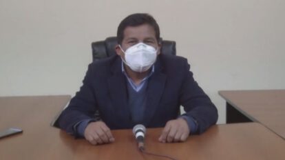 Gobernador de Oruro Covid-19