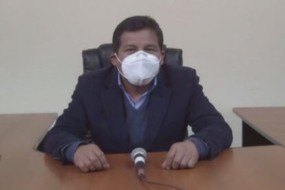 Gobernador de Oruro Covid-19
