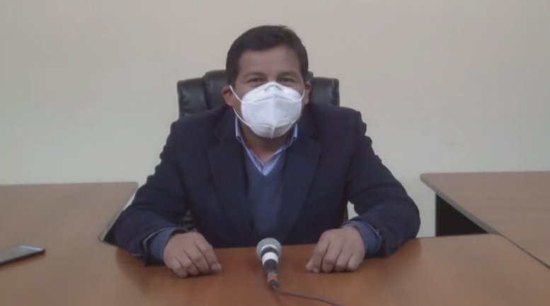 Gobernador de Oruro Covid-19