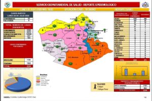 Reporte epidemiológico diario sobre Covid-19 en Oruro