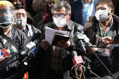 Cívicos del país reunidos en La Paz exigen la nulidad de las Elecciones Generales