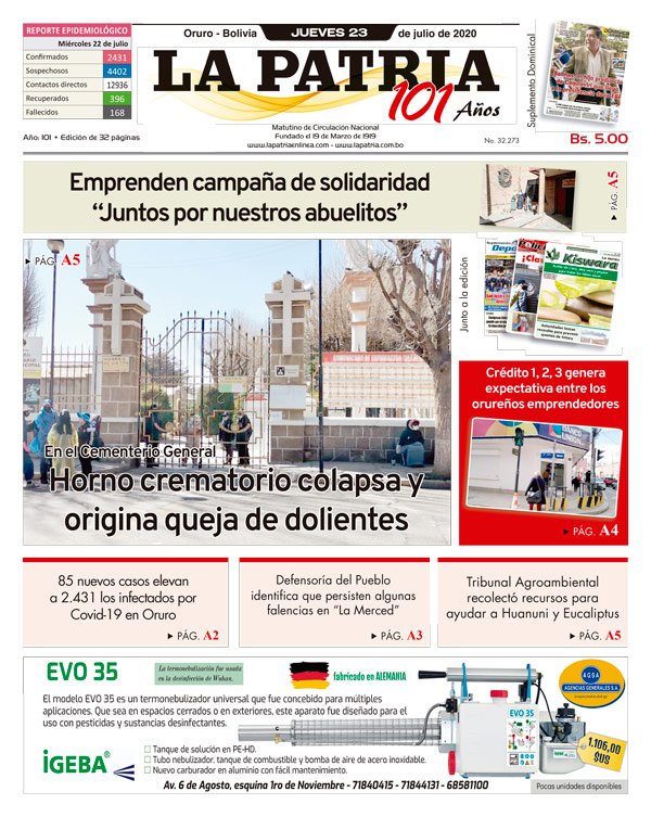 Edición PDF La Patria