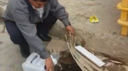 Sedes decomisó y eliminó 80 litros de bebidas alcohólicas