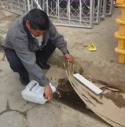 Sedes decomisó y eliminó 80 litros de bebidas alcohólicas