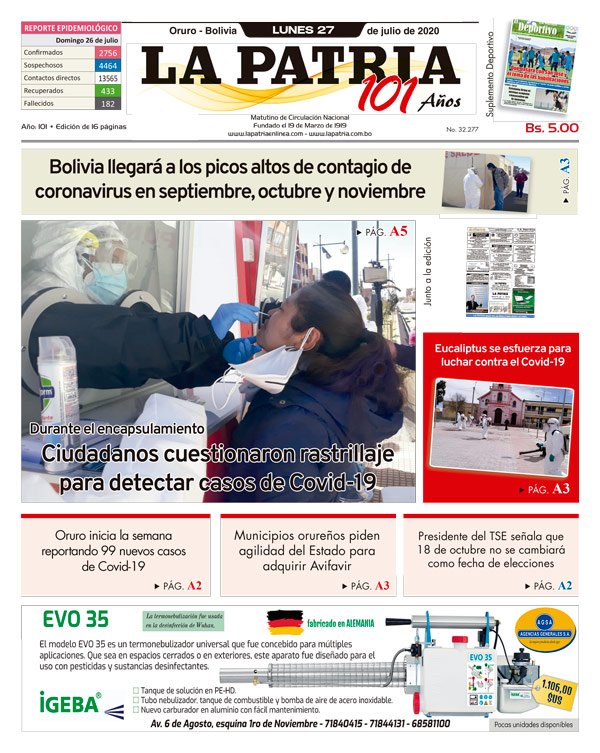 Edición PDF La Patria