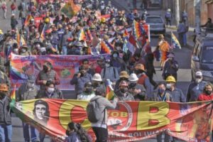Covid-19 y movilizaciones convocadas por la COB y sectores afines al MAS
