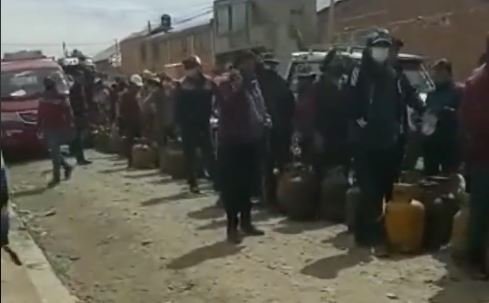 Abastecimiento de GLP en La Paz y El Alto