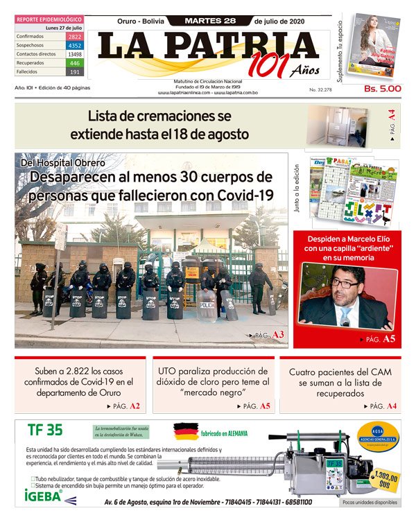 Edición PDF La Patria