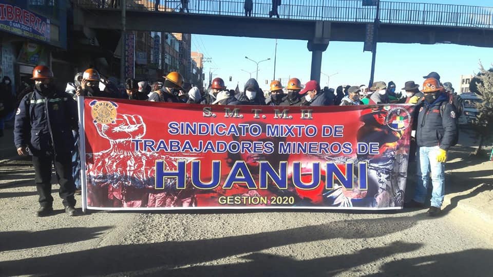 Marcha contra elecciones en El Alto