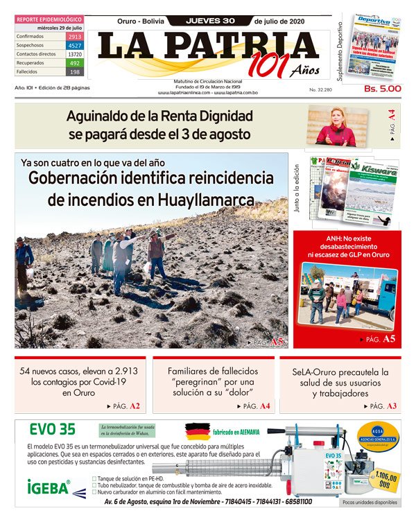 Edición PDF La Patria
