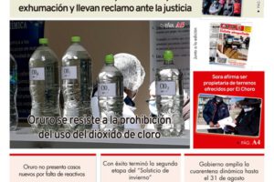 Edición PDF La Patria del 1 de agosto de 2020