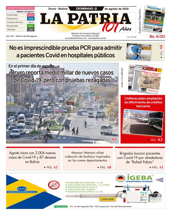 Edición PDF La Patria