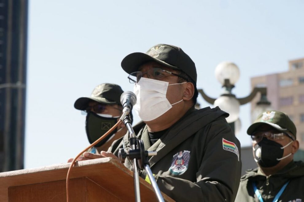 Policía de La Paz pide denunciar a dirigentes que incitan a bloquear