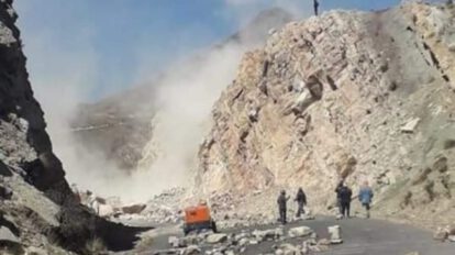 Dinamitan cerros Oruro Cochabamba