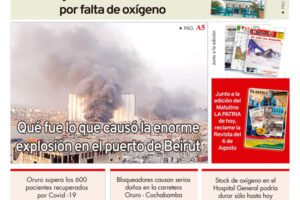 Edición PDF La Patria del 5 de agosto de 2020