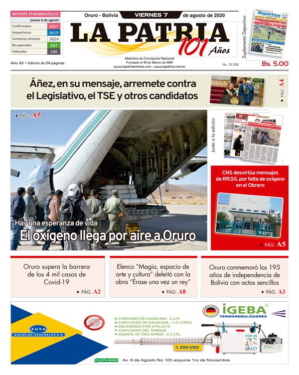 Edición PDF La Patria