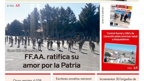 Edición PDF La Patria del 8 de agosto de 2020