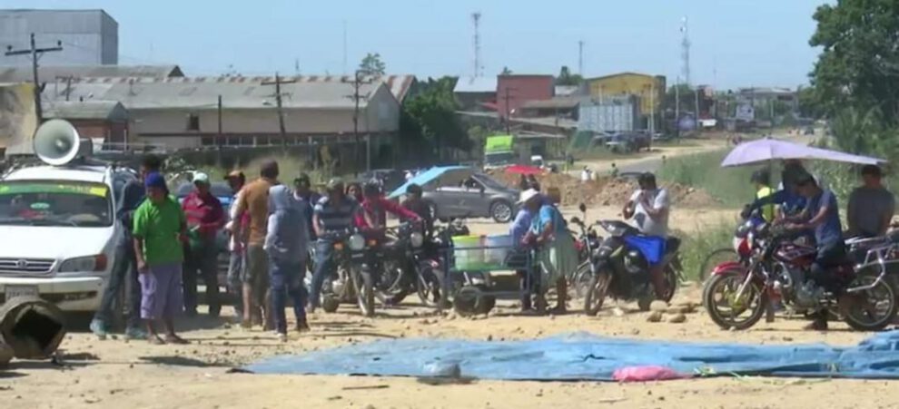 Bloqueo en Yapacaní
