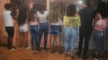 Aprehensión de menores en fiesta clandestina en Riberalta