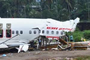 Accidente de avión en India