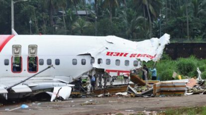 Accidente de avión en India