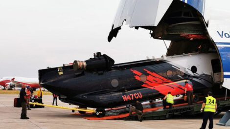 Helicóptero Chinook llegó a Bolivia para sofocar incendios en la Chiquitanía