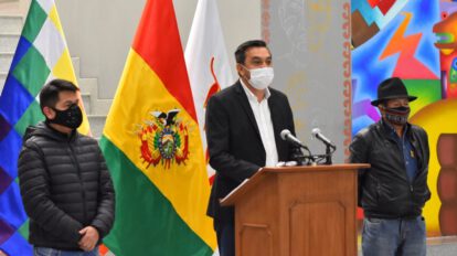 Gobierno espera levantamiento de bloqueos por grupos afines al MAS