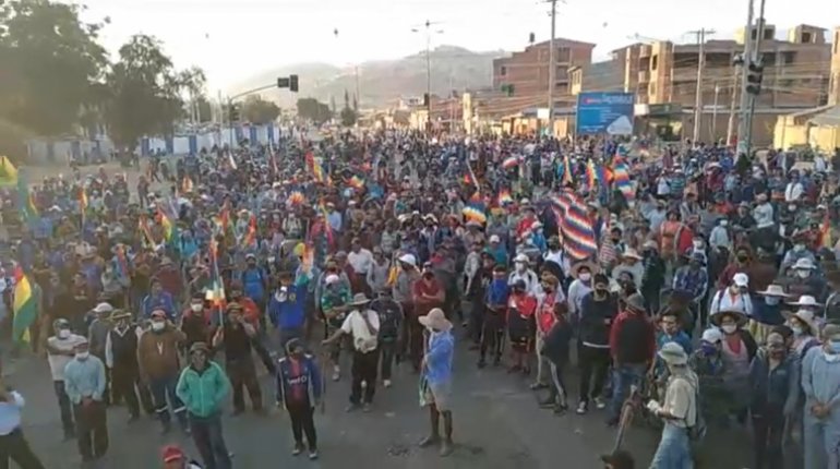 Movilizados en K’ara K’ara anuncian la toma de YPFB