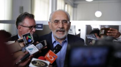 Carlos Mesa presentó la denuncia por fraude electoral