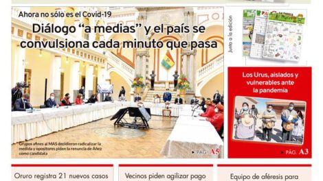 Edición PDF La Patria del 10 de agosto de 2020