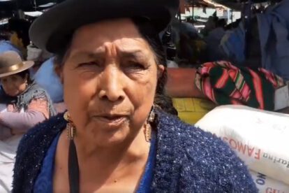 Hilaria Sejas, exalcaldesa de Oruro