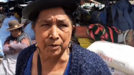 Hilaria Sejas, exalcaldesa de Oruro