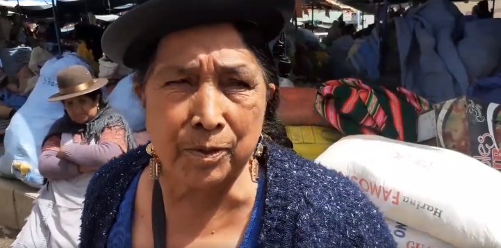 Hilaria Sejas, exalcaldesa de Oruro